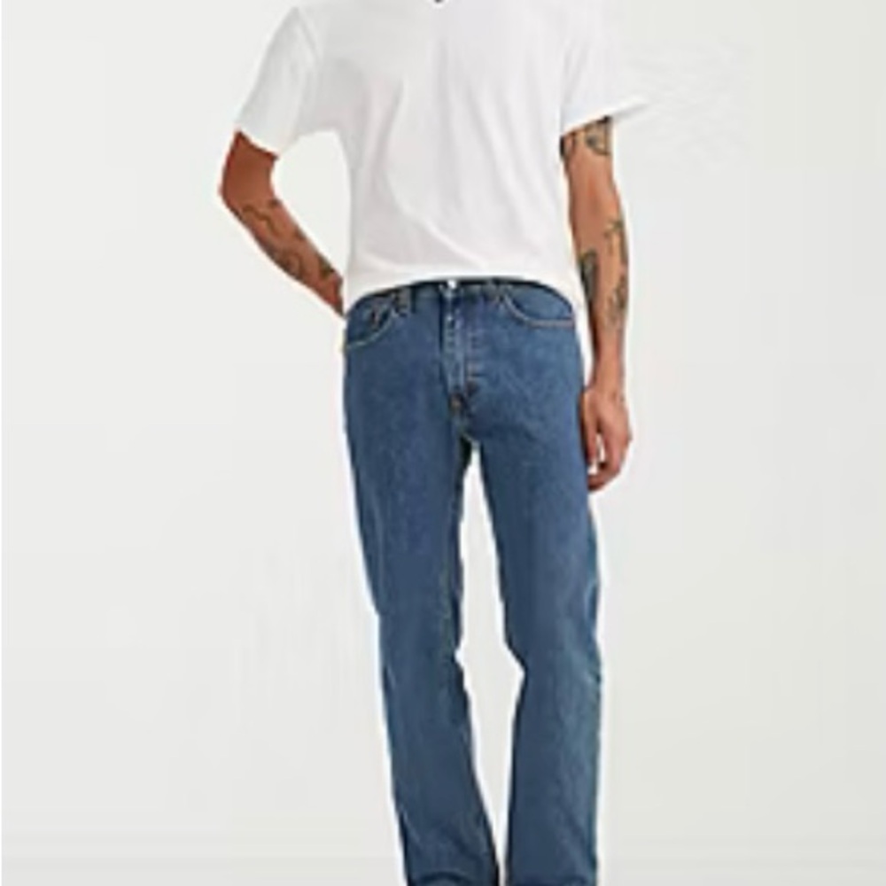 Levi's Relaxed Fit Blue Jeans 505